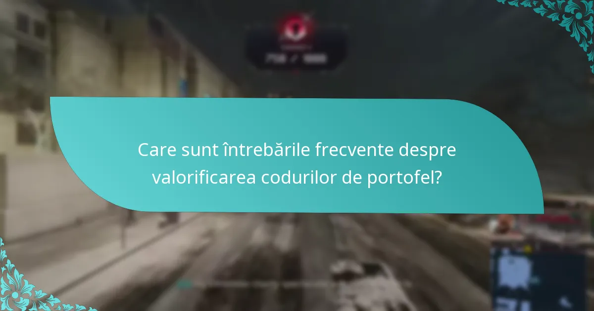 Ce probleme comune apar în timpul procesului de valorificare a codului de portofel?