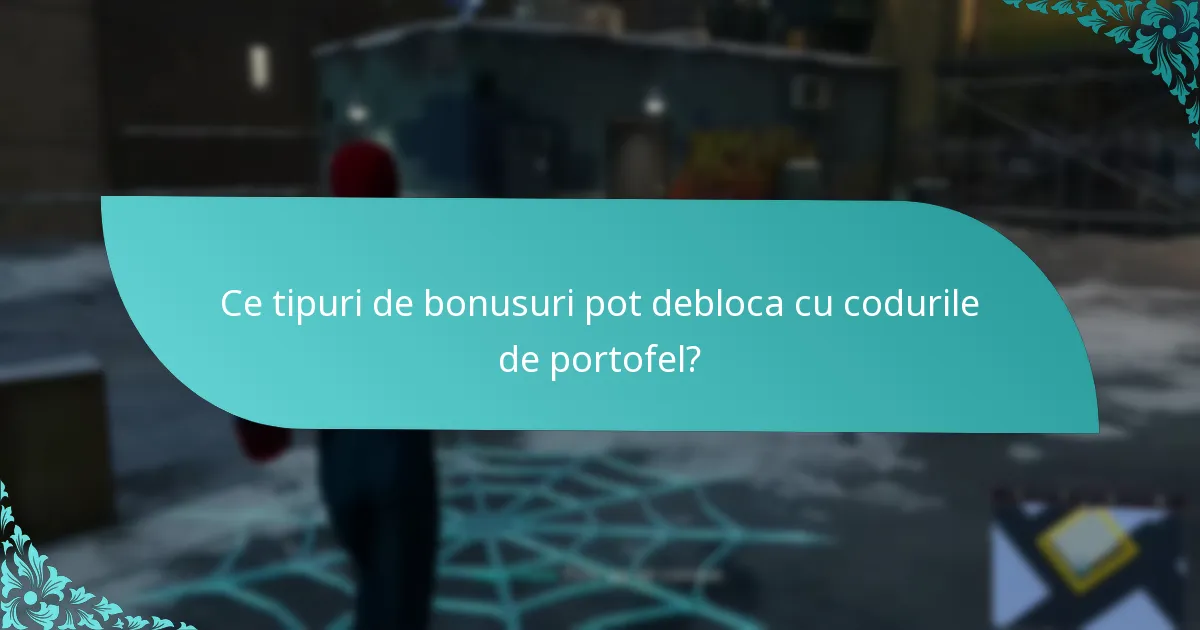 Care sunt întrebările frecvente despre codurile de portofel?